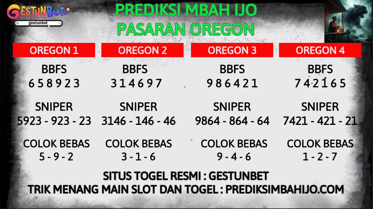 PREDIKSI TOGEL OREGON KAMIS 21 AGUSTUS 2025